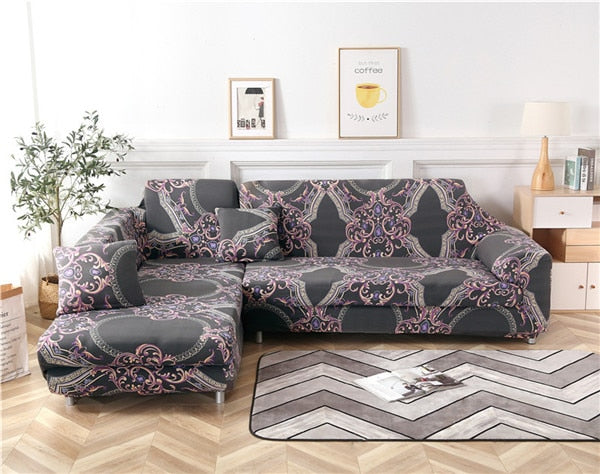 Magic Sofa Stretchable Cover - L Shape